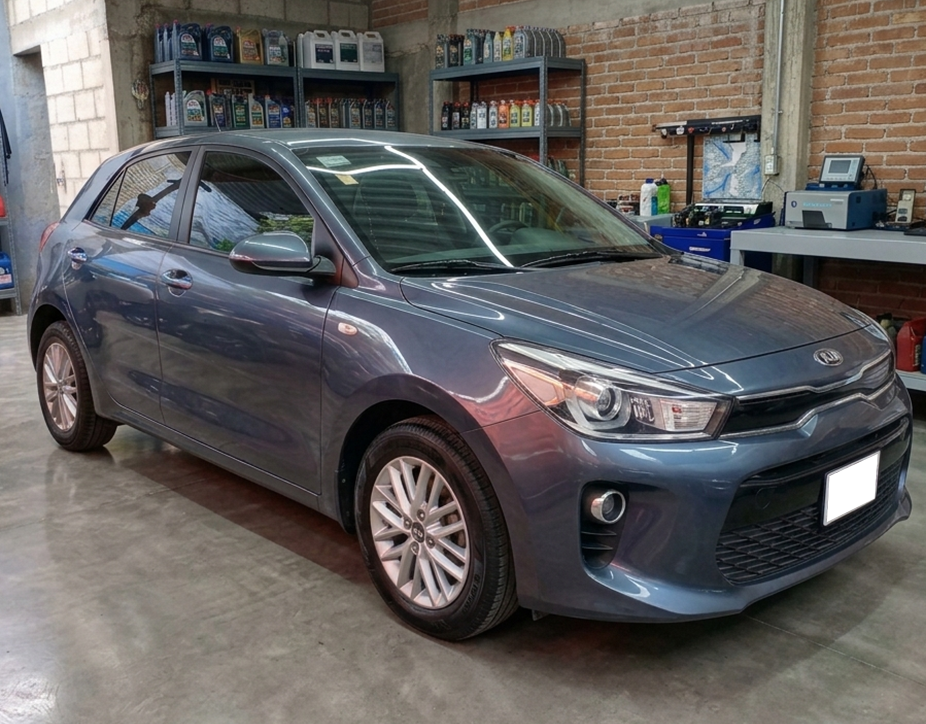 Después de reparación y pintura completa